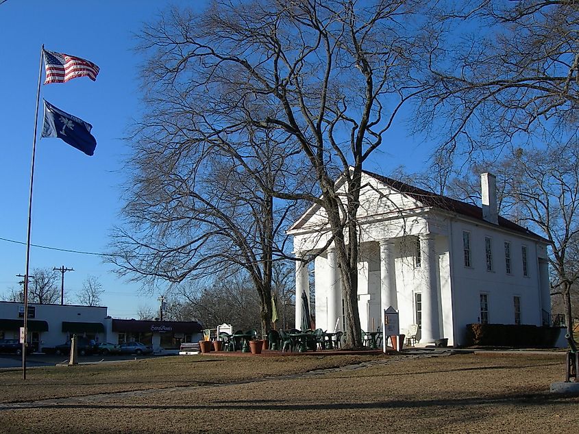 Farmer's Hall in Pendleton, South Carolina.