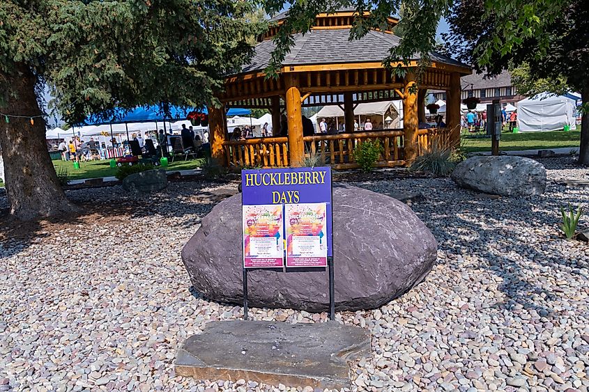 Huckleberry Days is an annual festival in Whitefish, Montana, celebrating the native wild berry growing in the region