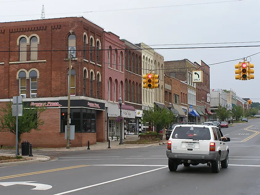 Downtown Niles, Michigan.