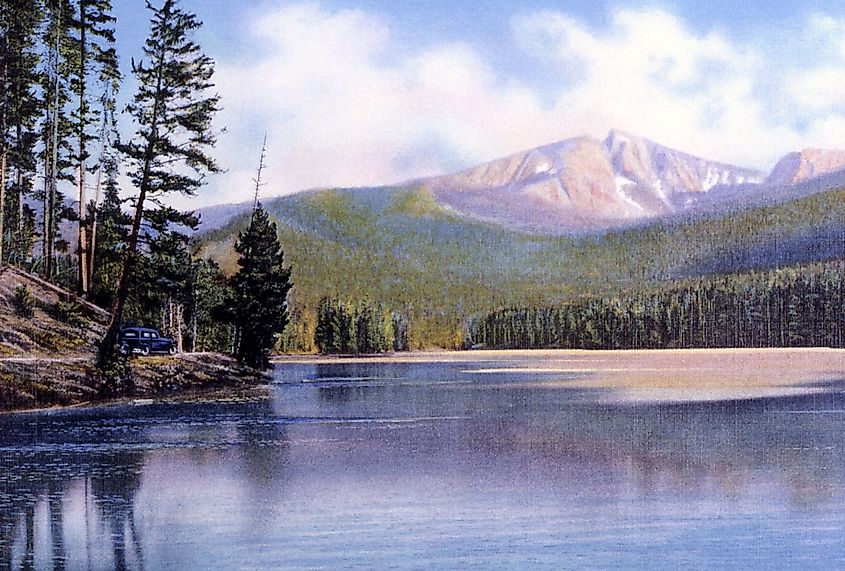 Sylvan Lake and Top Notch Peak