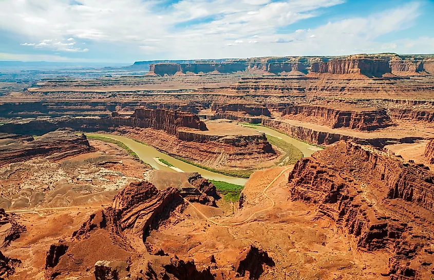 Dead Horse Point State Park in San Juan County, Utah.
