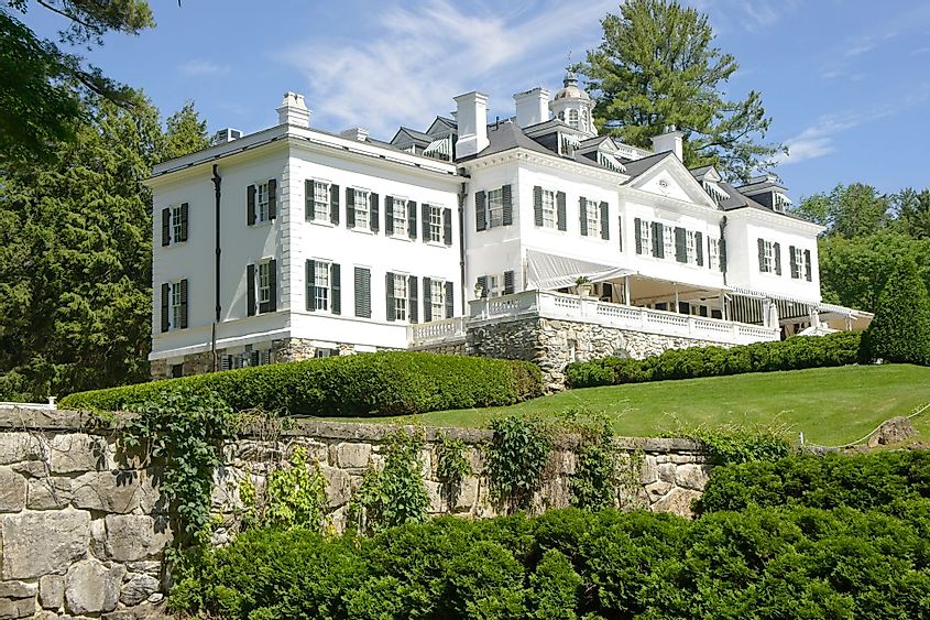 The Mount - Edith Wharton's home in Lenox, Massachusetts