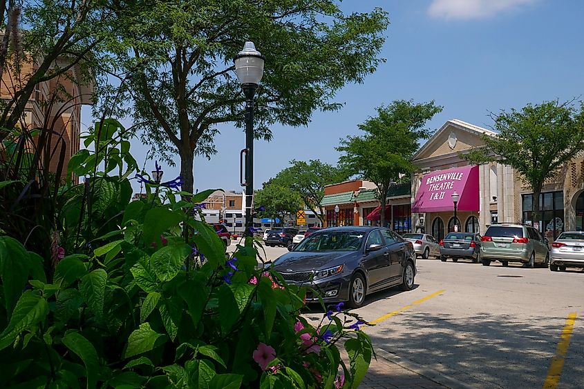 Downtown Bensenville, Illinois