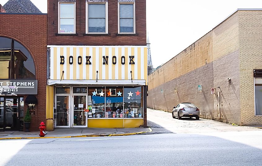 Butler, Pennsylvania United States - June 15 2022: a small book store on the main street, via Sabrina Janelle Gordon / Shutterstock.com