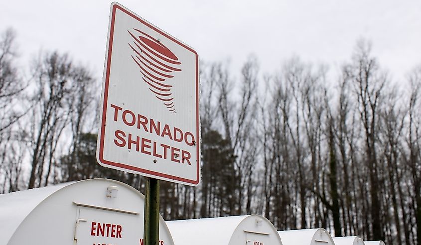 Tornado shelter and bunkers in Alabama