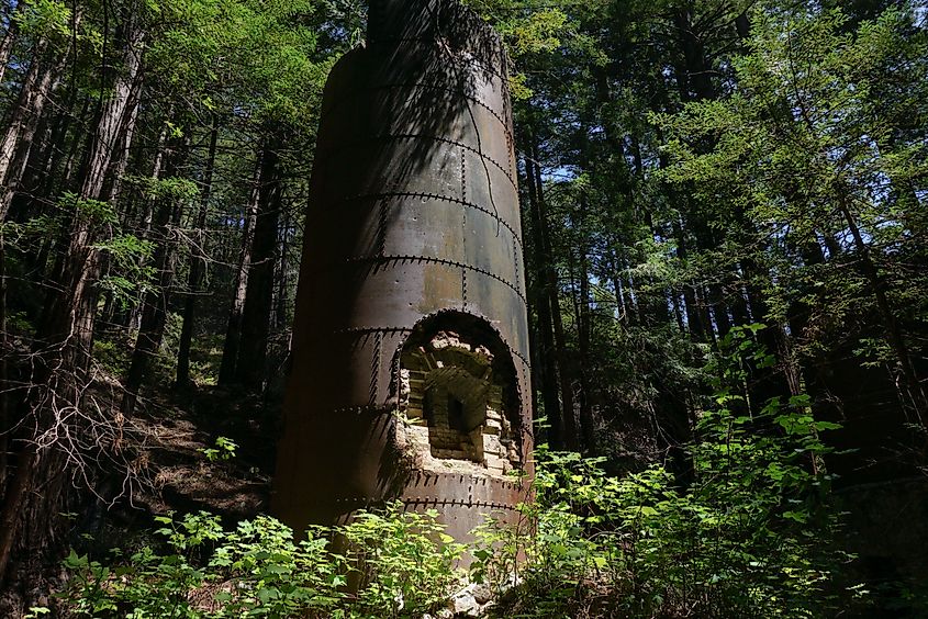 Limekiln State Park in Big Sur, California