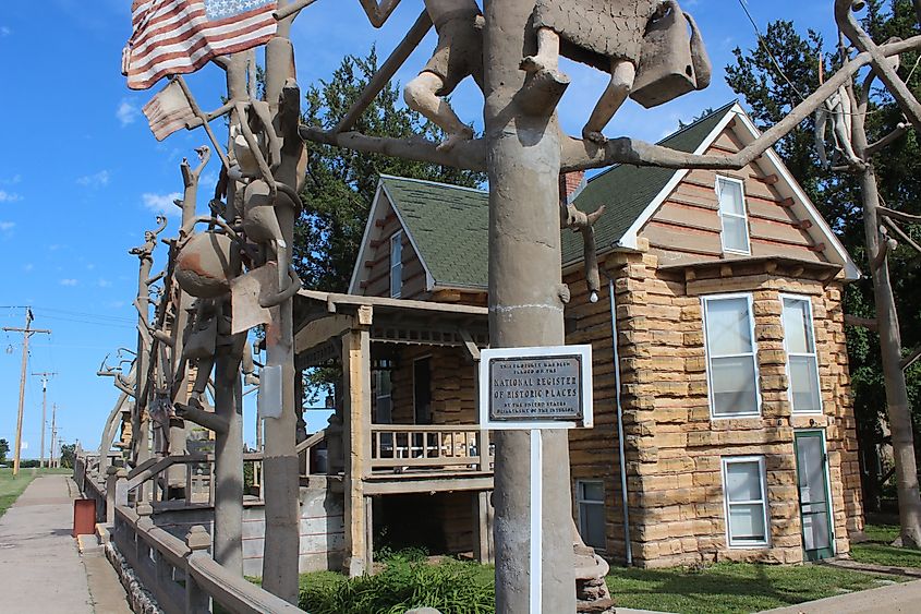 Garden of Eden in Lucas, Kansas.