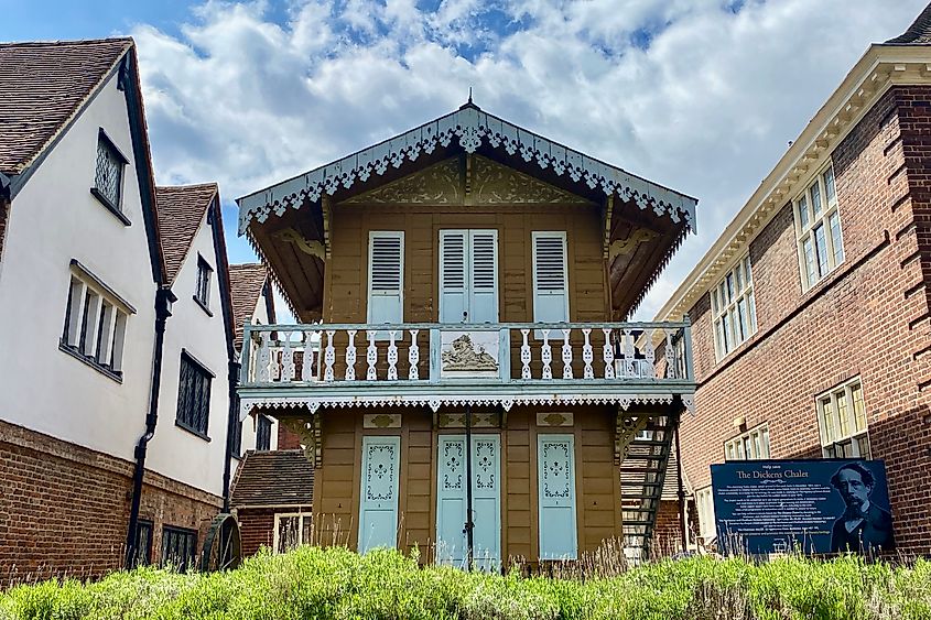Charles Dickens Swiss Chalet in Rochester Image credit Bryan Dearsley