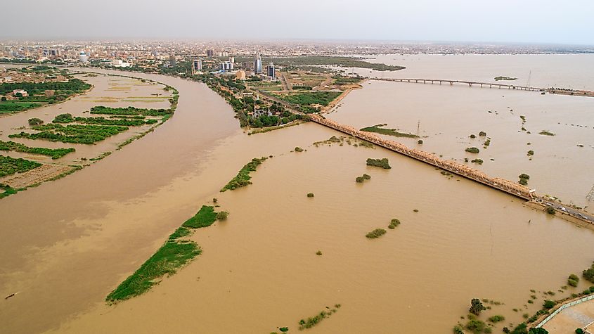 Nile river floods