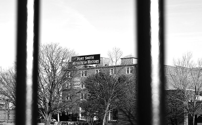 A view of the Fort Smith Museum of History in Fort Smith, Arkansas