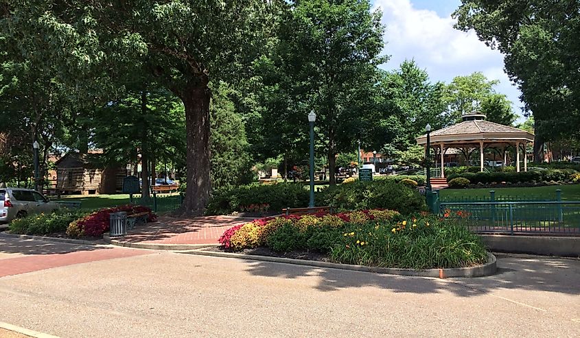 Pretty Gazebo in Collierville, Tennessee