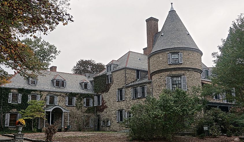 Milford, Pennsylvania, USA: Grey Towers (1886), the former home of Gifford Pinchot, the first Chief of the US Forestry Service and two-time Governor of Pennsylvania, is a National Historic site