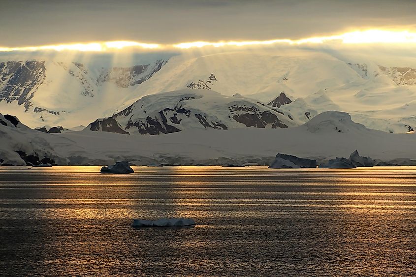 antarctica sun