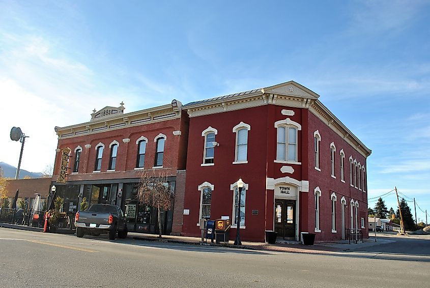 The Town Hall in Buena Vista, Colorado.