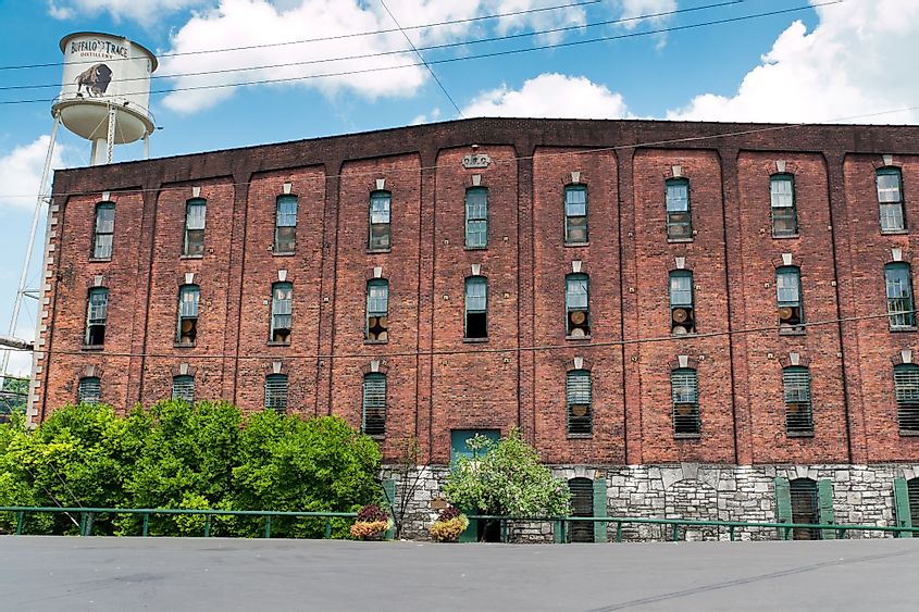 Buffalo Trace Distillery in Frankfort, Kentucky