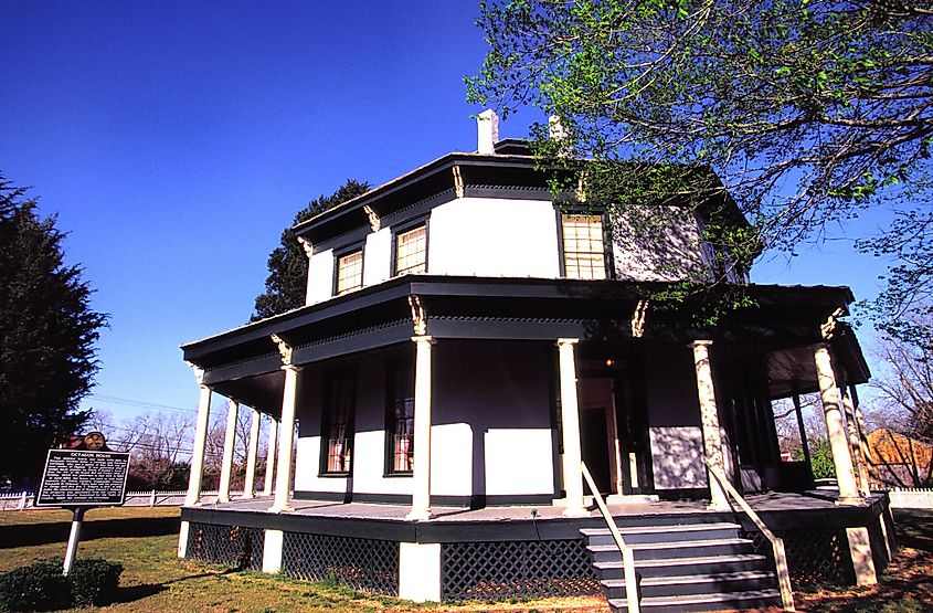 Octagon House, Clayton, Alabama.