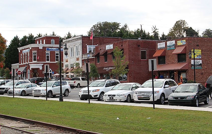 Downtown, Blue Ridge, Georgia