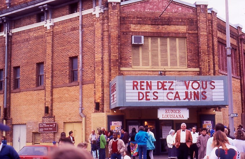 Rendezvous des Cajuns at the Liberty Theater in Eunice, Louisiana.