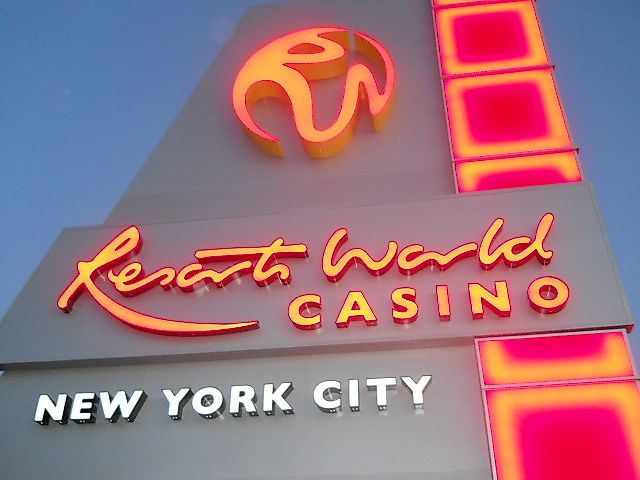 Resorts World New York City Casino. Credit: Youngking11, CC BY-SA 3.0 <https://creativecommons.org/licenses/by-sa/3.0>, via Wikimedia Commons
