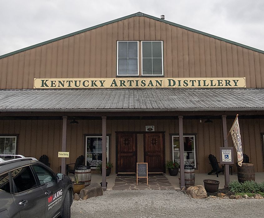 The Kentucky Artisan Distillery in Crestwood, Kentucky.