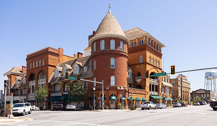 The Americus Historic District, Georgia.