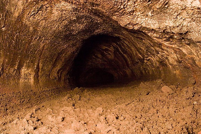 Ape Cave Lava Tube.