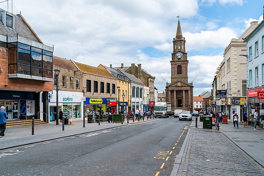 Berwick-upon-Tweed in Northumberland, England.