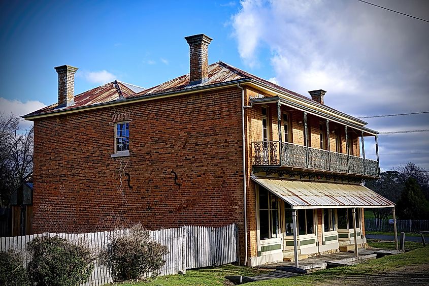 Historic buildings in Hill End, New South Wales