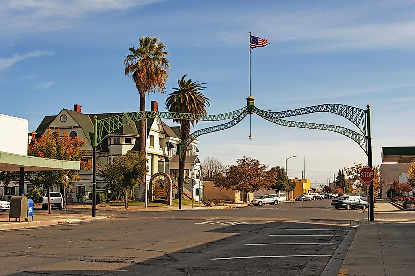 Historic district in Marysville, California