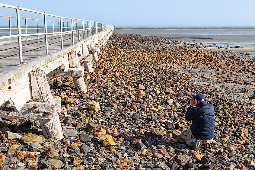 Jetty in Port Germein in South Australia. Shirley Jayne photography via Shutterstock