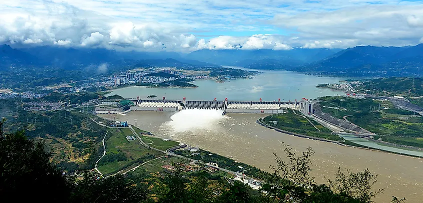 Three gorges dam