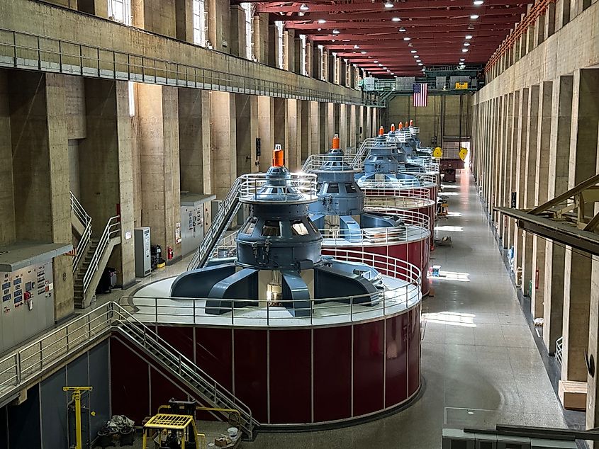 Hoover Dam Turbine Hall