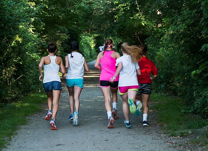 The Pokey Pig 5K Run/Walk is a popular event at Country Ham Days.
