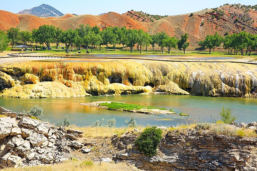 Thermopolis, Wyoming: Hot Springs State Park.