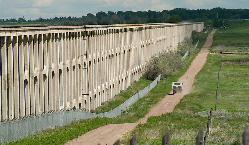Brooks Aqueduct, Alberta, Canada.