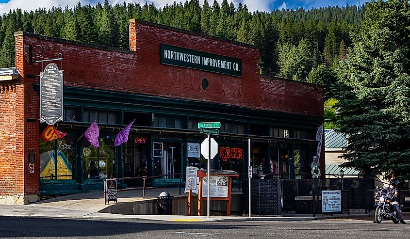 Store in downtown Roslyn, Washington