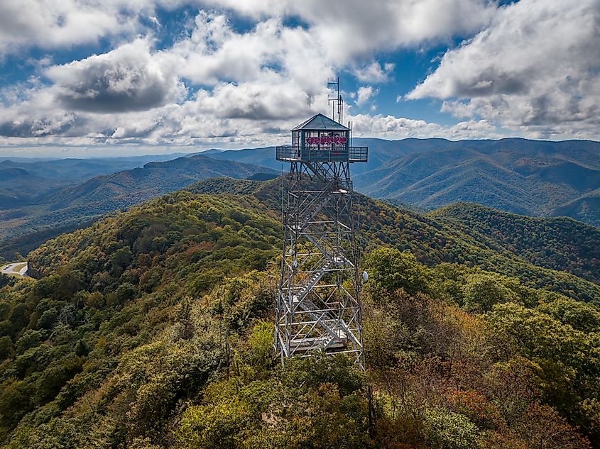 Frying Pan Tower in North Carolina.