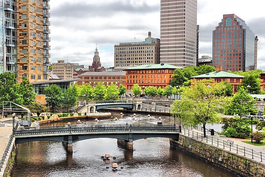 The gorgeous city of Providence, Rhode Island.