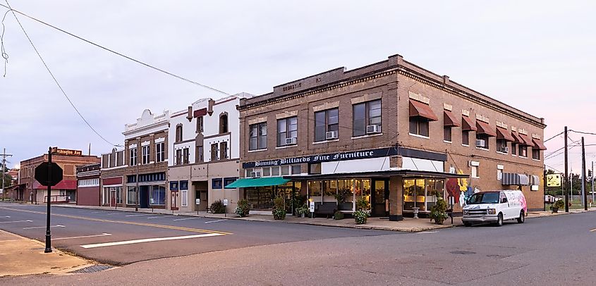 Mansfield, Louisiana, USA. Editorial credit: Roberto Galan / Shutterstock.com