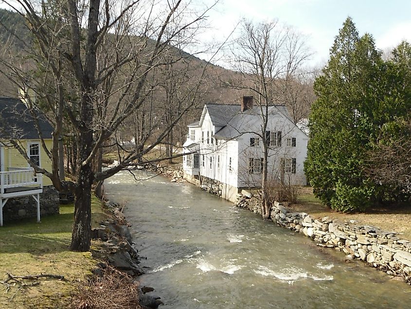 River in Grafton, Vermont.