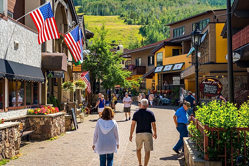 Vail, Colorado, in summertime.