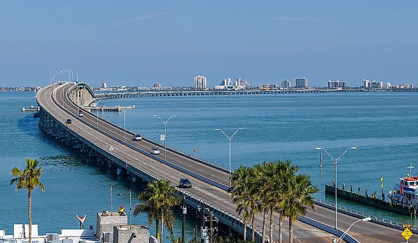 Bridge connecting Port Isobel to South Padre. 