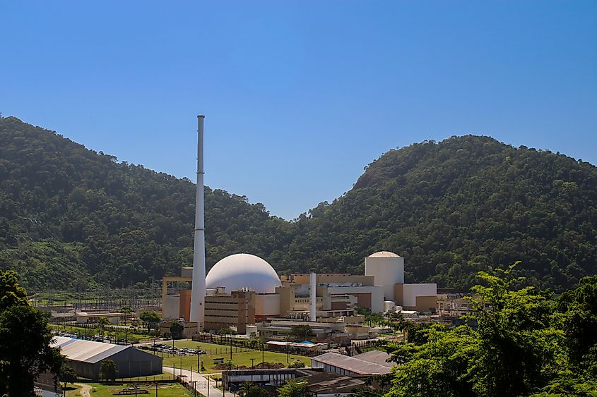 Angra dos Reis in Rio de Janeiro, Brazil, was the first plant in the Brazilian nuclear program (Editorial credit: David Fadul / Shutterstock.com)