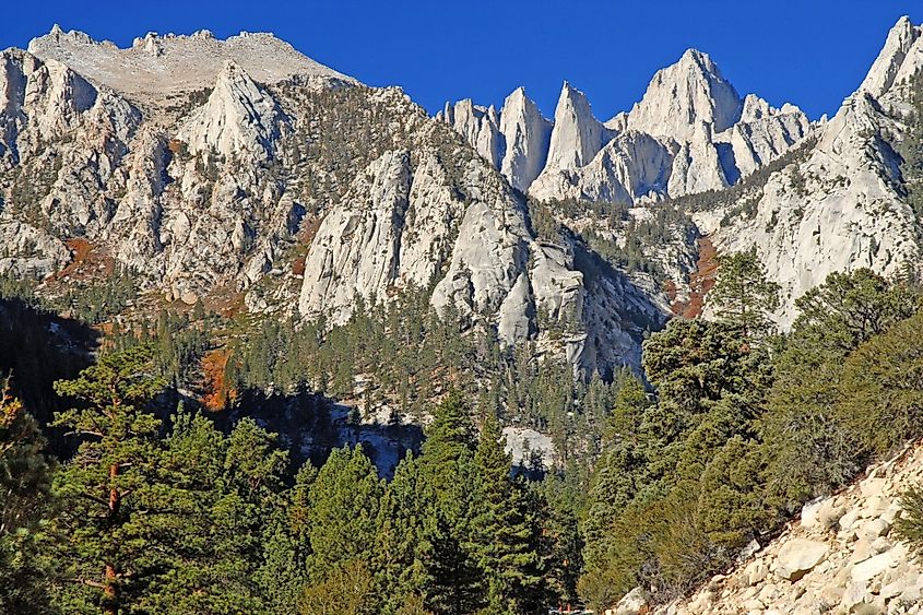 Approaching Mount Whitney, Sierra Nevada Mountains, California