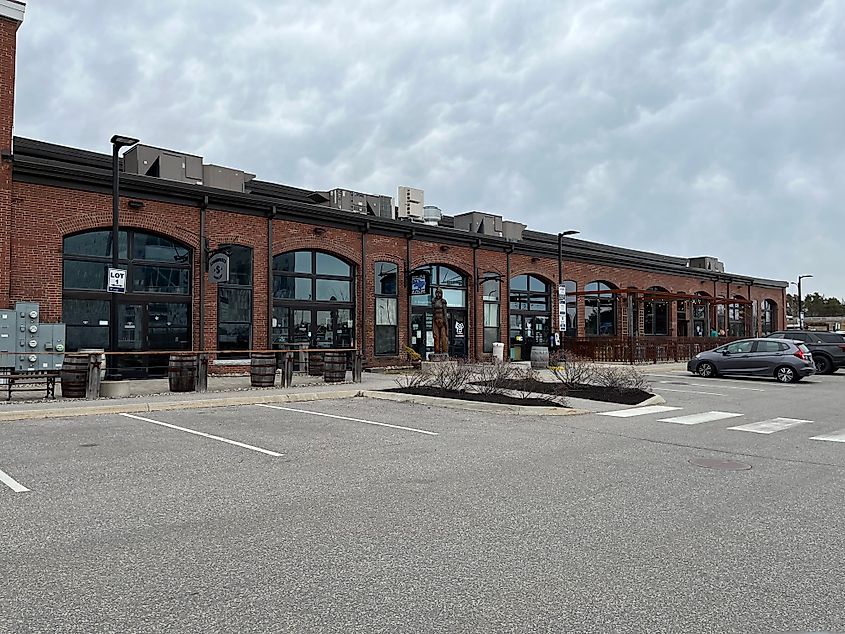 Businesses at Thompson's Point.