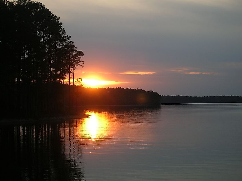 Lake Strom Thurmond (known as Clarks Hill Lake in Georgia).