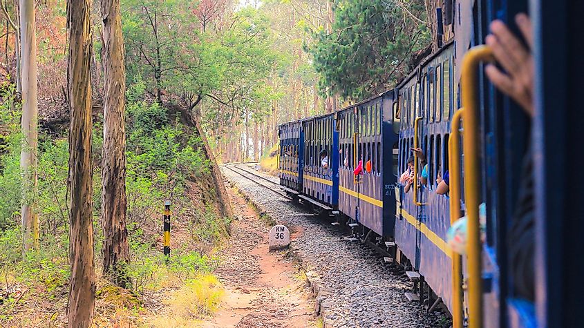 Nilgiri Mountain Railway in Ooty, Tamil Nadu, India