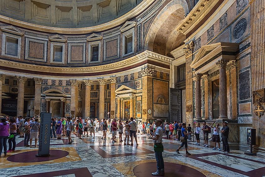 The Pantheon in Rome.