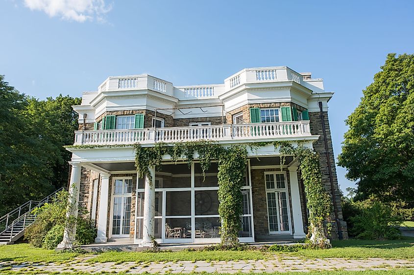 The Franklin D. Roosevelt Presidential Library and Museum in Hyde Park, New York