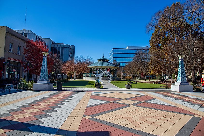 Decatur Sqaure in Georgia, 